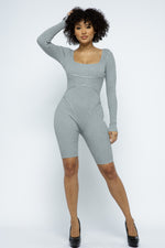 LSLV Romper With Binding Detail