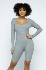 LSLV Romper With Binding Detail