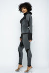 Seamless Full Zip Jacket and Legging Set