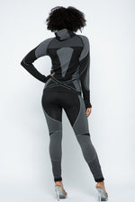 Seamless Full Zip Jacket and Legging Set