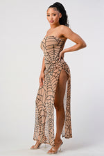 Tube Maxi Dress With Bodysuit