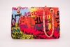 Graffiti Gradiating Clutch Handbags