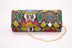 Multicolor Envelop Clutch Handbags