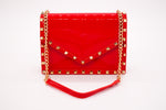 Rock studded  Envelope Shoulder Handbags