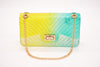 Multi Color Jelly Handbags